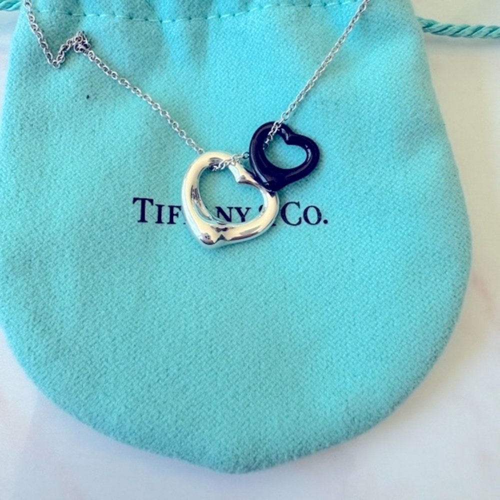 Tiffany & Co. open heart pendant - Picture 2 of 4